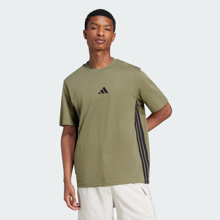 T-SHIRT ADIDAS ESSENTIALS 3-STRIPES SINGLE JERSEY JE6391 UOMO