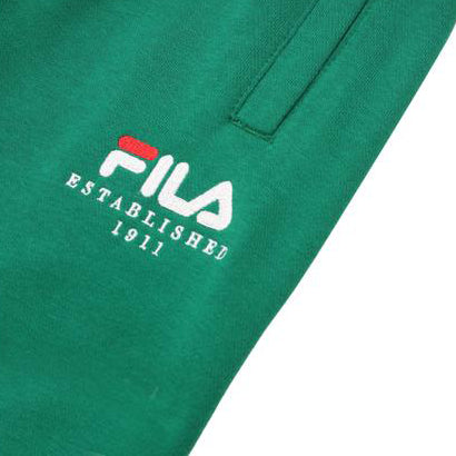 FAK0431 - Pantaloni - Fila - Bambini 3/8 Anni - Tuta - BENNA REGULAR - Verde - Sportivo - Morbido - Caldo - Confortevole - Outfit Casual & Dinamico - Abbigliamento Autunno Inverno