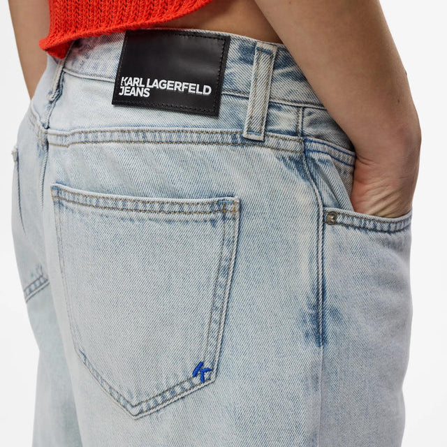 PANTALONCINI KARL LAGERFELD JEANS DENIM RELAXED SHORTS