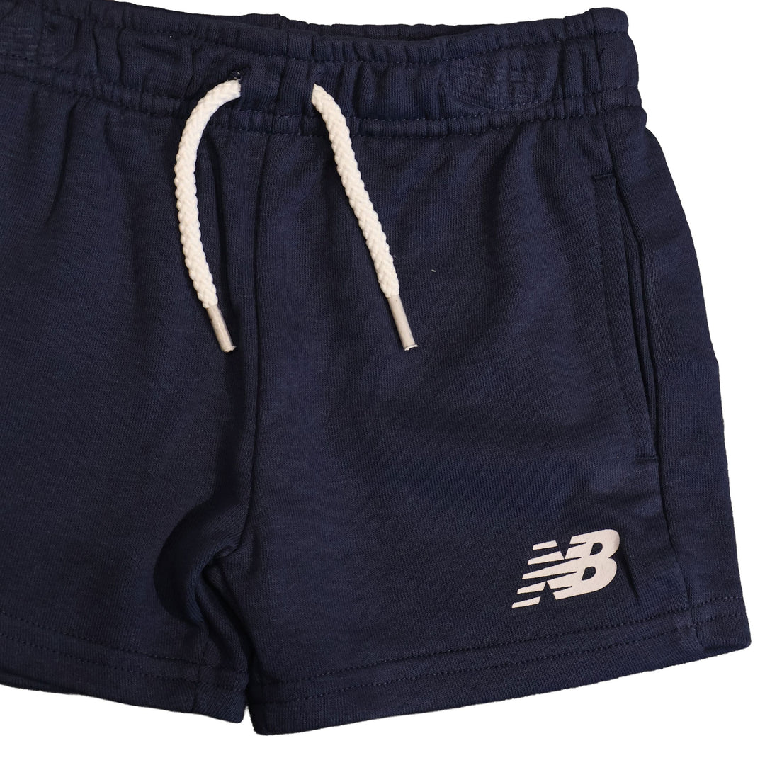 COMPLETINO NEW BALANCE STACKED LOGO TEE & SHORT SET