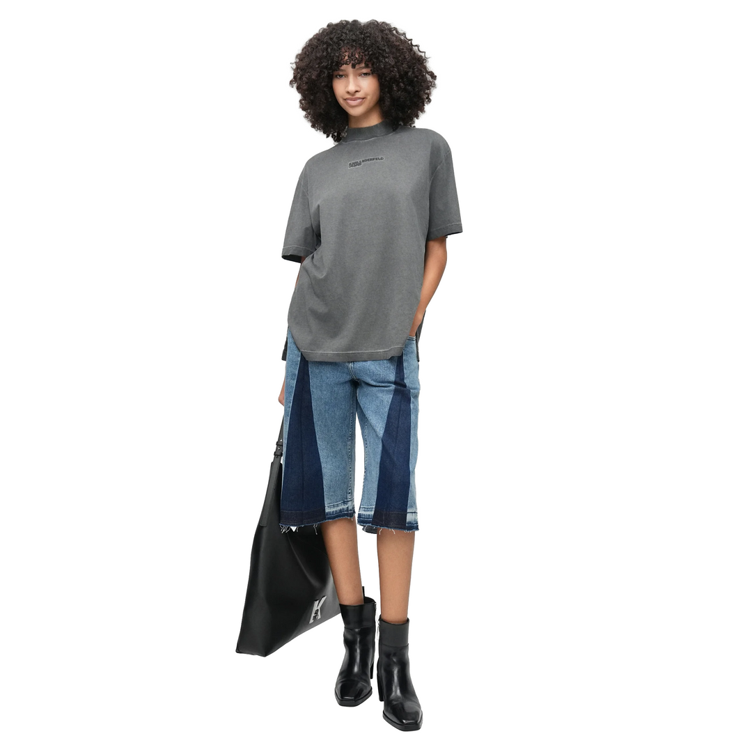 KARL LAGERFELD JEANS KLJ WOMAN DENIM SHORTS KLB1W10084