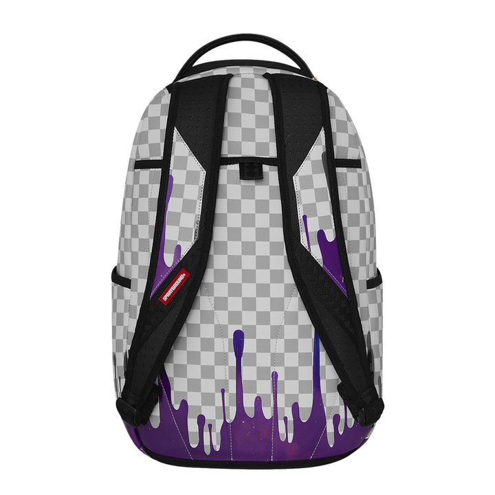 ZAINO UNISEX SPRAYGROUND CREAM SPACE DRIP GRIGIO E VIOLA