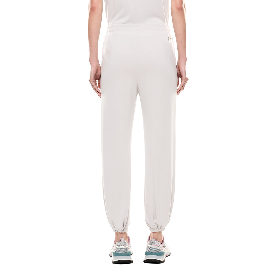 7W000446 AF12643 - Donna - Pantaloni - EMPORIO ARMANI - MODAL ELASTICIZZATO - Logo Stampato - Jogger - Casual - Tempo Libero & Sport - Abbigliamento Autunno Inverno