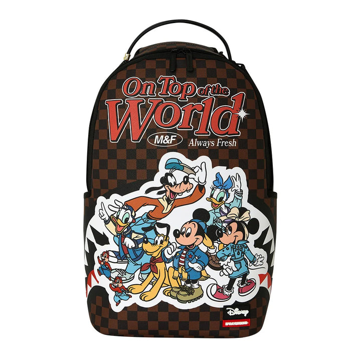 ZAINO UNISEX SPRAYGROUND DISNEY MICKEY & FRIENDS MARRONE MULTICOLORE [PREORDER]