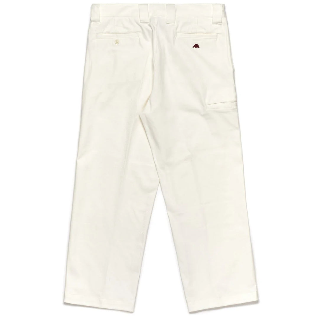 PANTALONI CHINO UOMO KAPPA ROBE DI KAPPA MEBSUTA PEACHED BIANCO