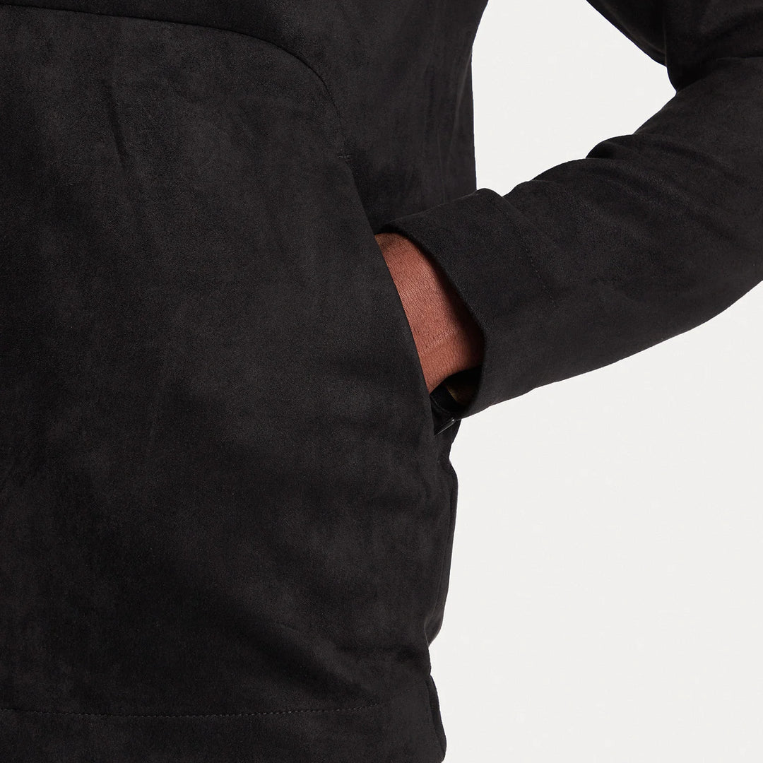 7M000674 AF16718 FELPA UOMO EA7 EMPORIO ARMANI GOLD LABEL BLACK GOLD E PANNA SUEDE