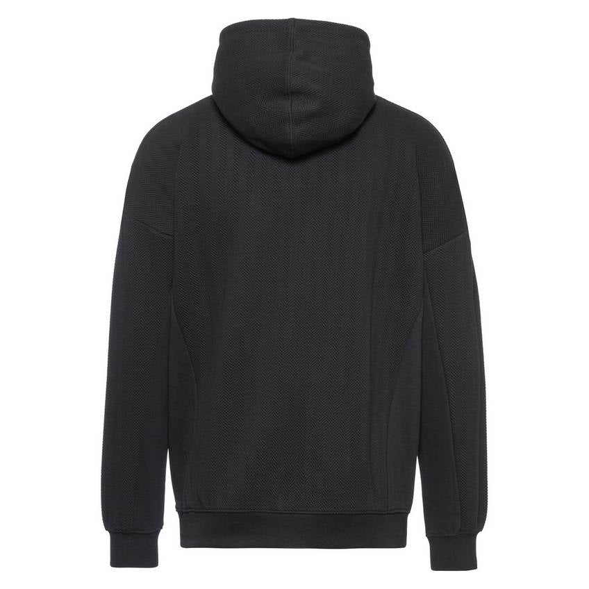 FELPA CON CAPPUCCIO ELLESSE NERA LOGO CLASSIC UOMO EHM278W25