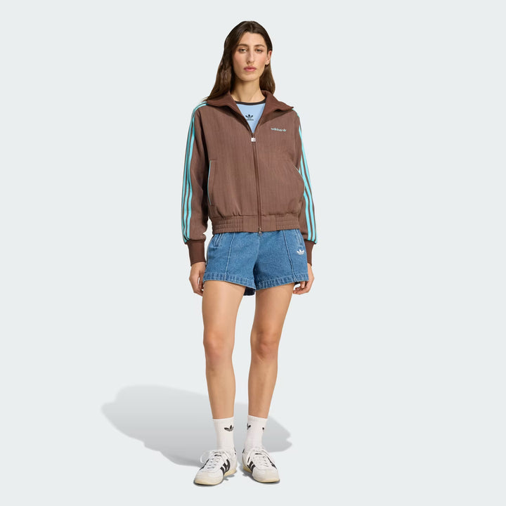 GIACCA ADIDAS ORIGINALS TAILORED TRACK JACKET MARRONE E AZZURRA