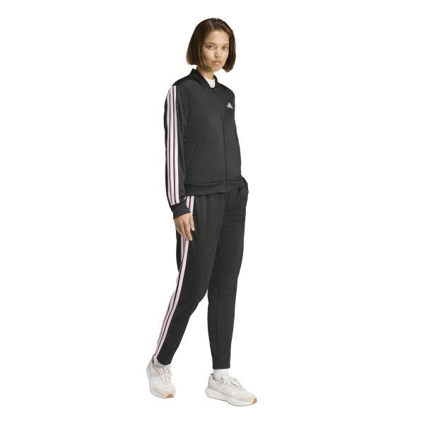 TUTA ADIDAS ESSENTIALS 3-STRIPES KQ7578 DONNA COMPLETA NERO