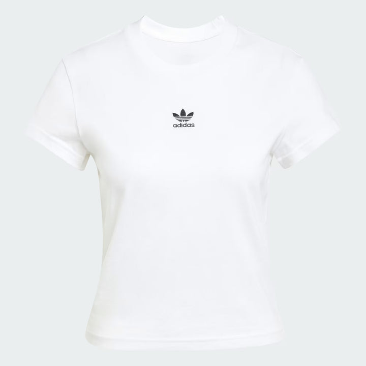 T-SHIRT DONNA ADIDAS ORIGINALS ESSENTIALS SLIM BIANCA