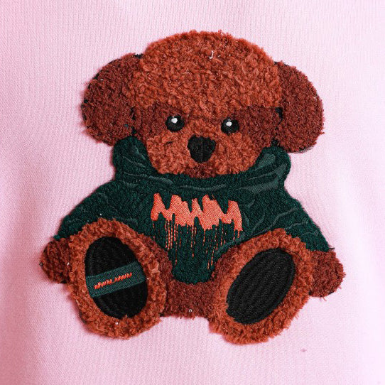 MW093060065 - Felpe - Girocollo - MWM - Unisex - Rosa - Versatile - Design Minimalista - Abbigliamento - Autunno/Inverno