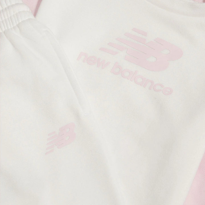 COMPLETO NEW BALANCE BABY FRENCH TERRY STACKED LOGO