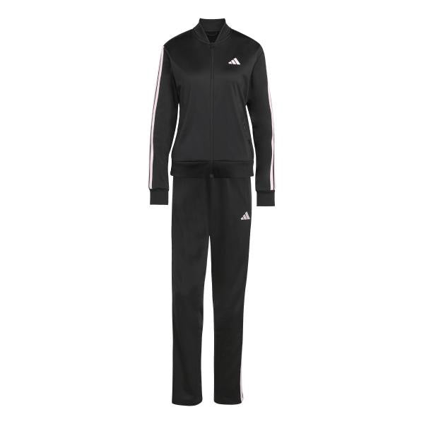 TUTA ADIDAS ESSENTIALS 3-STRIPES KQ7578 DONNA COMPLETA NERO