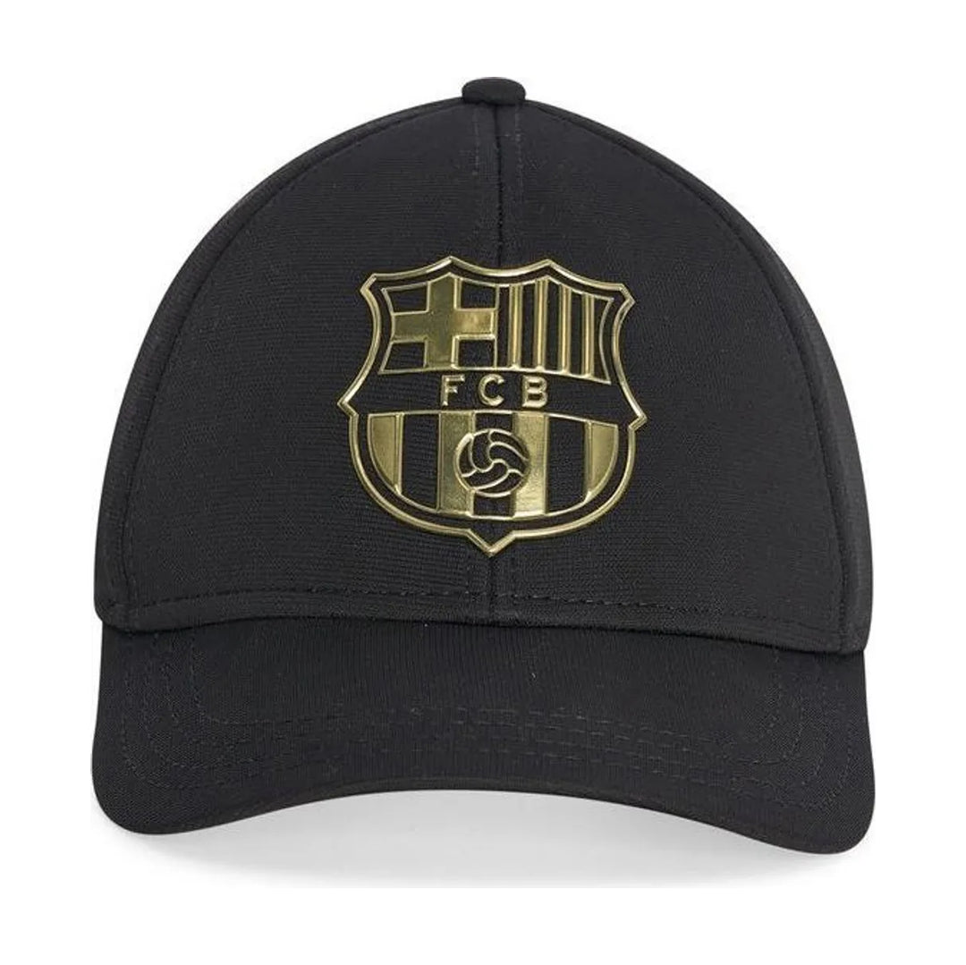 CAPPELLO FC BARCELONA CREST NERO E ORO UFFICIALE 5001GBNOP BAMBINI