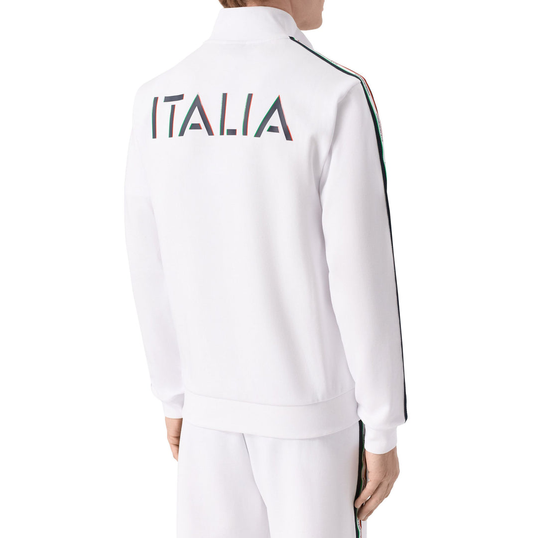 TUTA SPORTIVA UOMO EA7 EMPORIO ARMANI BIANCA E NERA