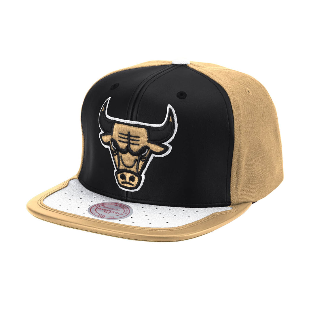 6HSSMM19224 CBUBKTN - Cappelli - Mitchell & Ness - Uomo - SNAPBACK/A-FRAME NBA/NFL - Nero/Beige - Look Streetwear - Retrò/Raffinato - Abbigliamento