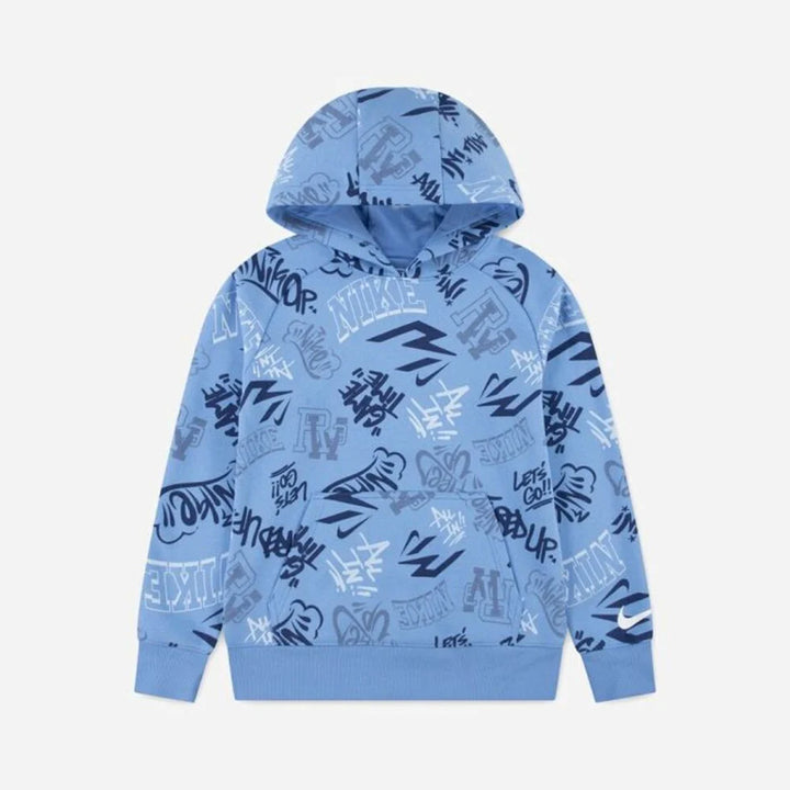 FELPA CON CAPPUCCIO NIKE GRAFFITI TAG – 9Q1203 BAMBINI