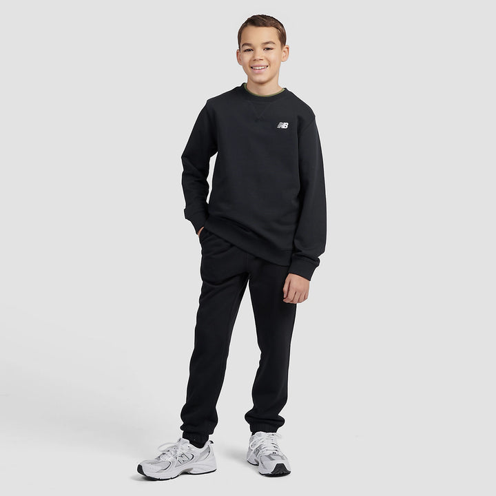 FELPA STACKED LOGO GIROCOLLO NEW BALANCE