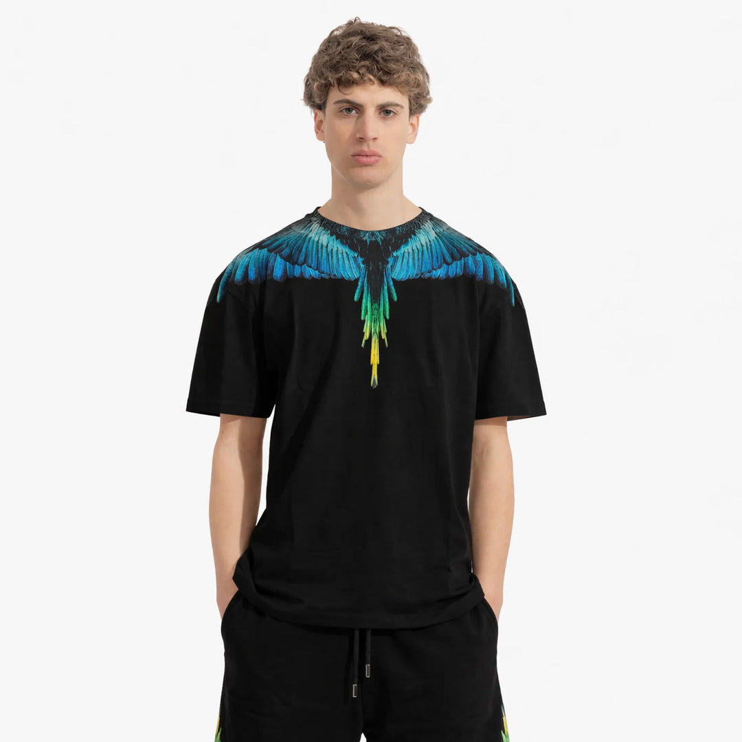 T-SHIRT MARCELO BURLON WINGS COLORADO COTTON UOMO