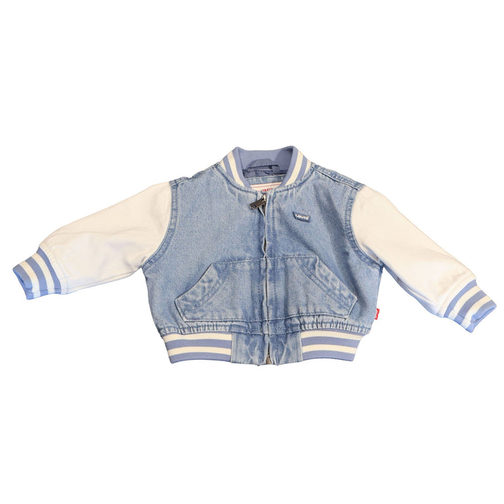 GIACCA BOMBER LEVI'S DENIM TRUCKER CONTRAST JUNIOR