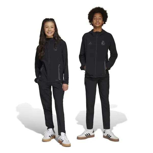 PANTALONI DA VIAGGIO ADIDAS REAL MADRID TIRO 25 COMPETITION JUNIOR NERI JW7371