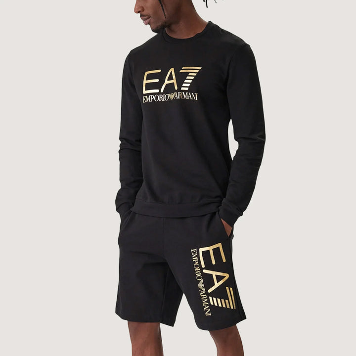 BERMUDA SPORTIVI UOMO EA7 EMPORIO ARMANI MAXI LOGO