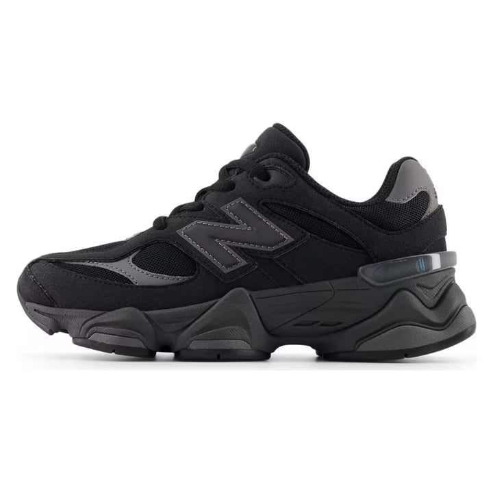 SNEAKERS NEW BALANCE 9060 JUNIOR P9060662 BAMBINO NERO E GRIGIO
