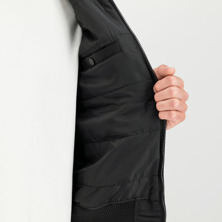 F128113 - Giacche - ALPHA INDUSTRIES BOMBER UOMO MA-1 ZH BACK PRINT – CON CAPPUCCIO RIMOVIBILE