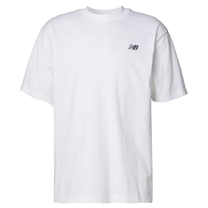 T-SHIRT NEW BALANCE SPORT ESSENTIALS COTTON UOMO BIANCA