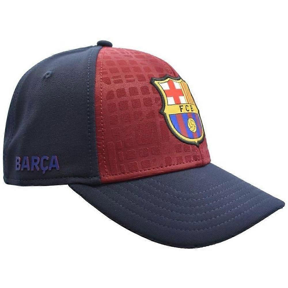 5001GEXCN - Cappelli - Uomo - F.C. BARCELONA - Stemma Blaugrana Ricamato - Baseball Classico - Accessorio