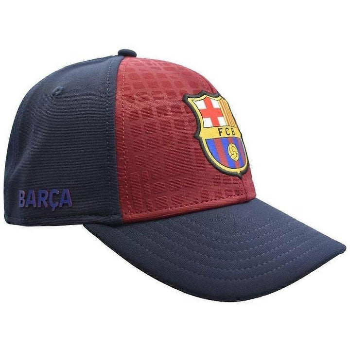 5001GEXCN - Cappelli - Uomo - F.C. BARCELONA - Stemma Blaugrana Ricamato - Baseball Classico - Accessorio