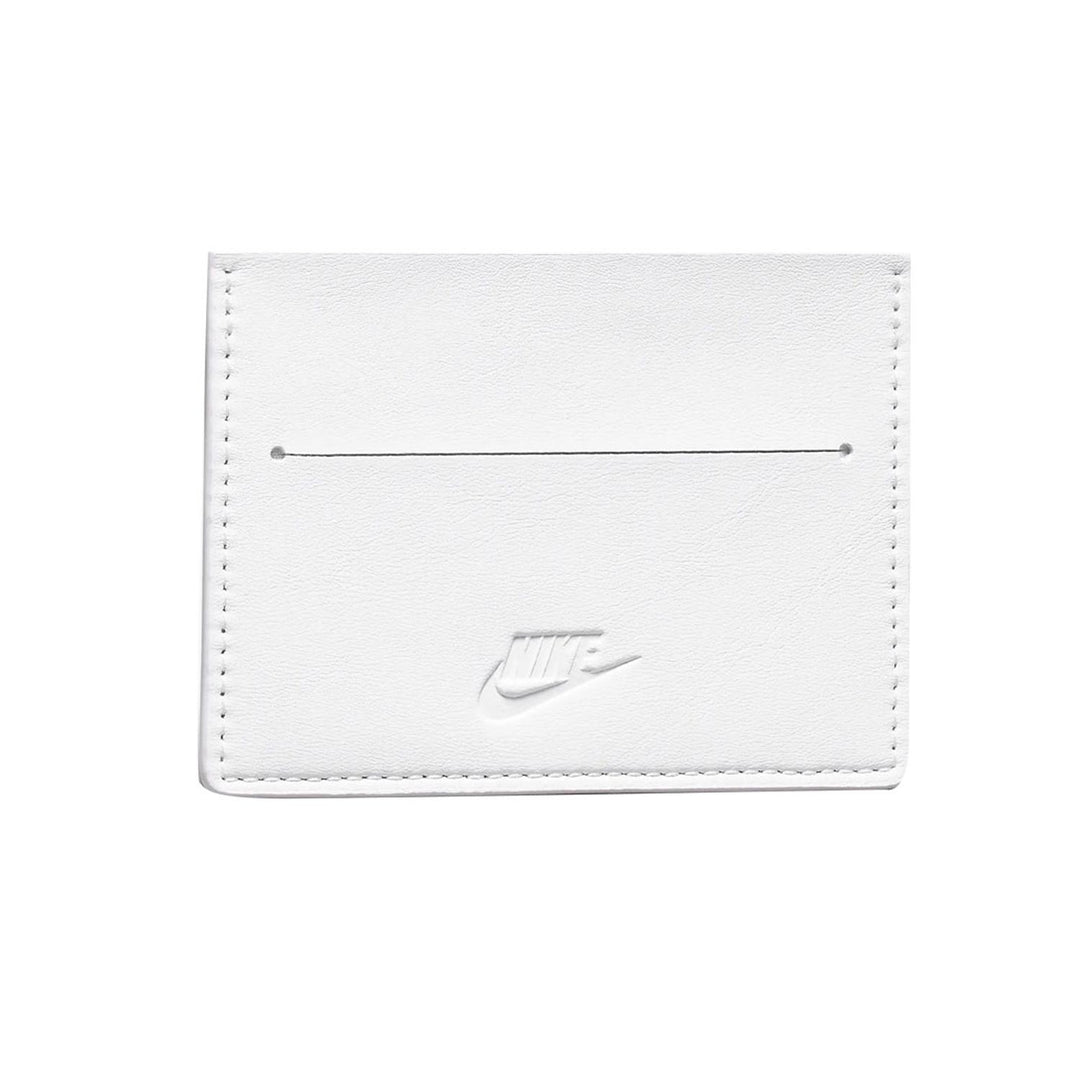 N1009738176OS - PORTACARTE UNISEX ADULTO NIKE ICON AIR FORCE 1 TOTAL WHITE BIANCO