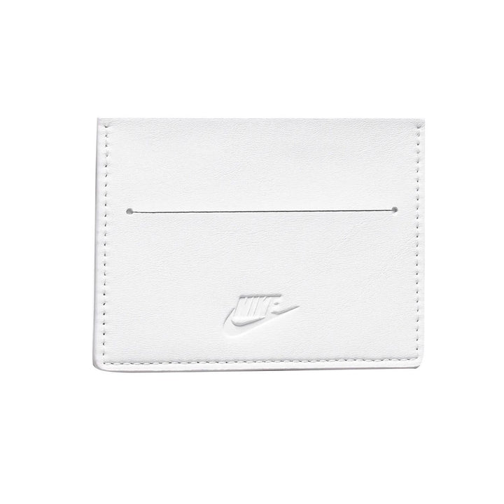 N1009738176OS - PORTACARTE UNISEX ADULTO NIKE ICON AIR FORCE 1 TOTAL WHITE BIANCO