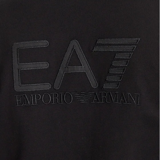 7M000907 AF13512 - Tute - Uomo - EMPORIO ARMANI - Sportiva - EA7 - JERSEY TRACKSUIT - Nera - Look Minimalista - Abbigliamento Autunno Inverno
