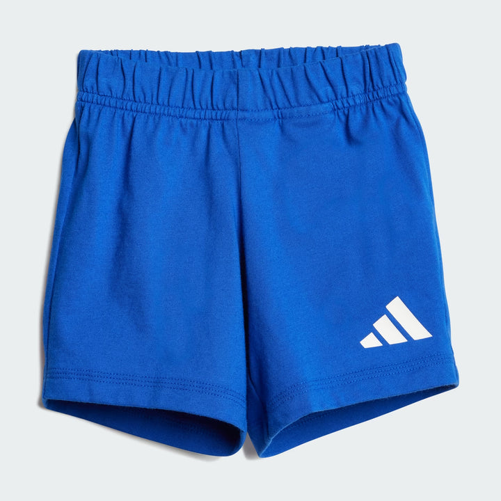 COMPLETINO ADIDAS ESSENTIALS BIG LOGO BLU BAMBINO