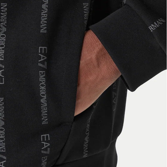 FELPA CON CAPPUCCIO UOMO EA7 EMPORIO ARMANI TRAIN GRAPHIC SERIES