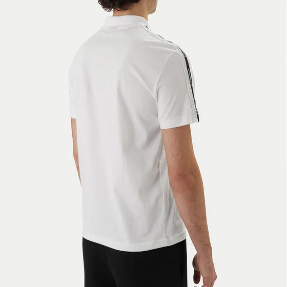 POLO UOMO EA7 EMPORIO ARMANI CON LOGO MANICHE