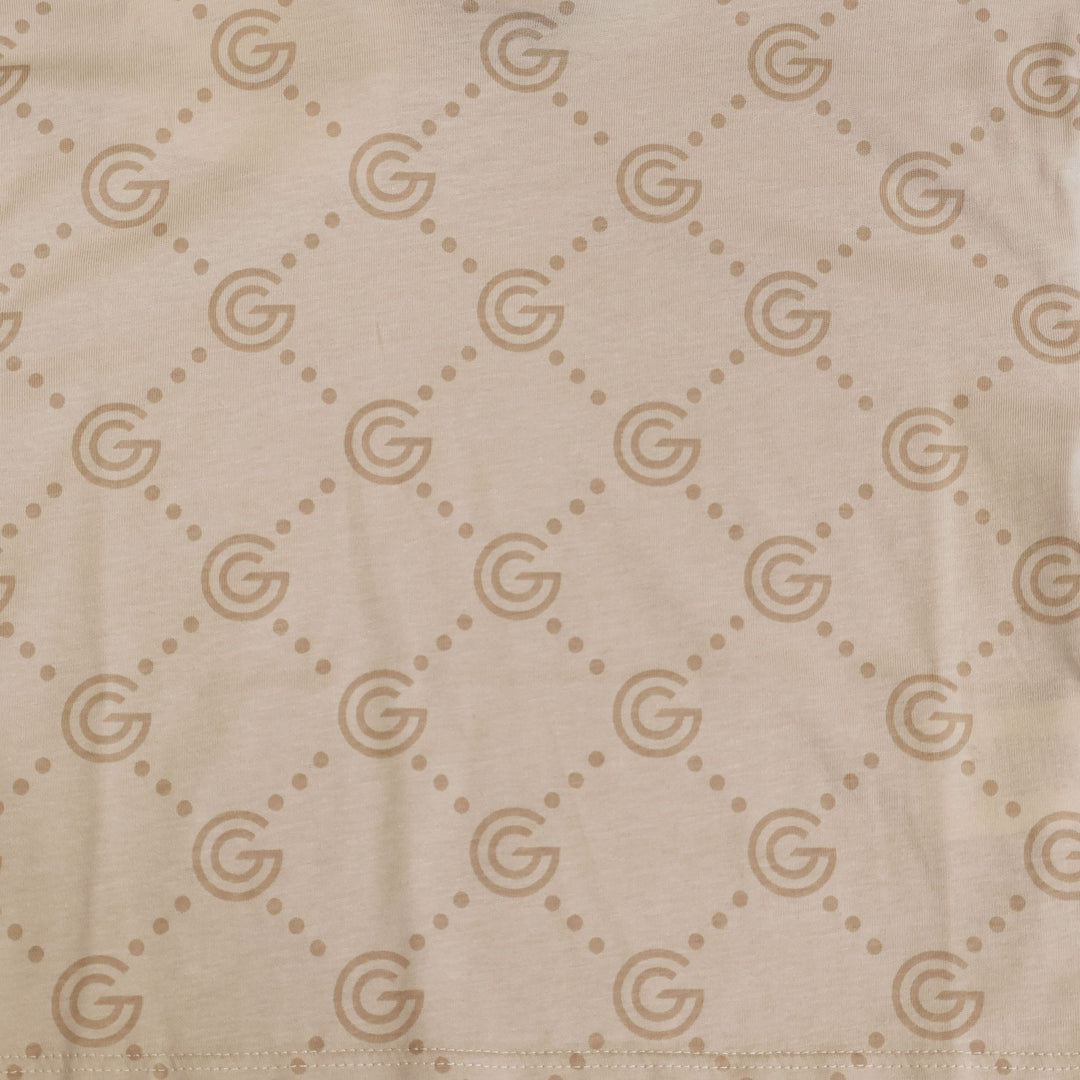 T-SHIRT OVERSIZED GABRIELLA GUCCI MONOGRAM G ALL-OVER SABBIA