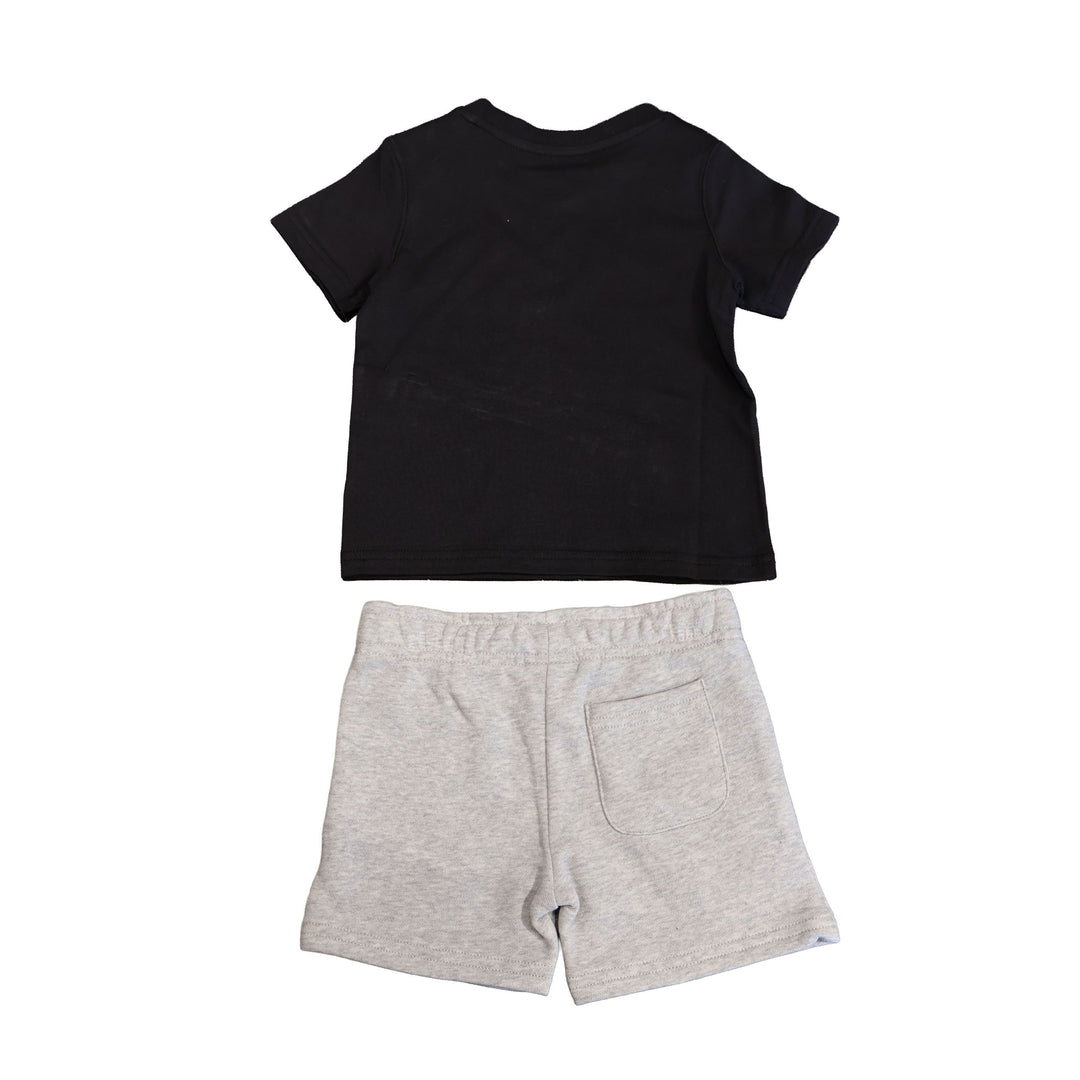 COMPLETINO NEW BALANCE STACKED LOGO TEE & SHORT SET
