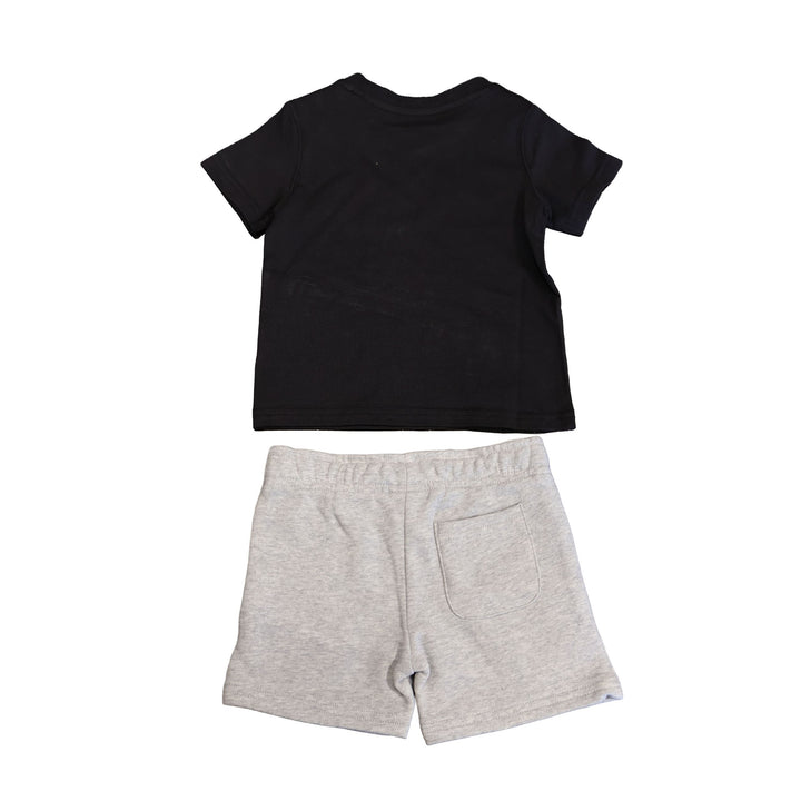 COMPLETINO NEW BALANCE STACKED LOGO TEE & SHORT SET