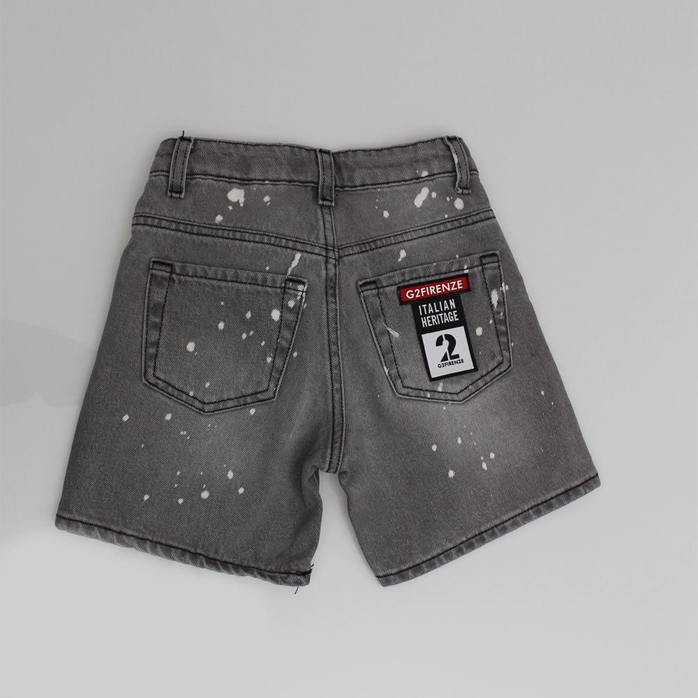 JEANS SHORT ICED - Pantaloncini - G2 FIRENZE