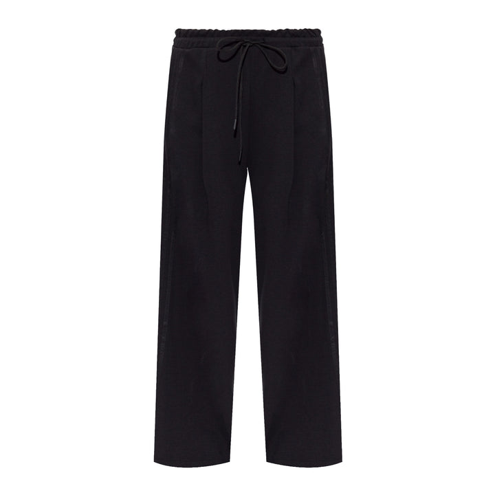 PANTALONI DELLA TUTA DONNA ADIDAS ORIGINALS A GAMBA LARGA NERI