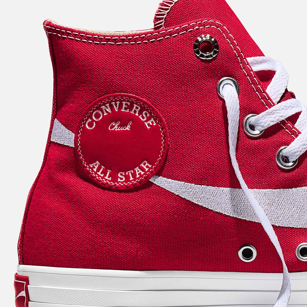 SNEAKERS UNISEX ALTE CONVERSE CHUCK TAYLOR ALL STAR X COCA-COLA ROSSO BIANCO A17889C