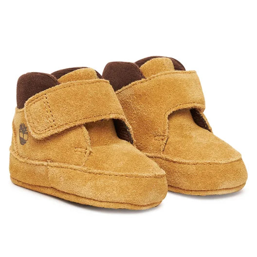 TB0A6H8GEZ01 - TIMBERLAND SCARPINE NEONATO UNISEX CRIB BOOTIE MID – MARRONE/GIALLO