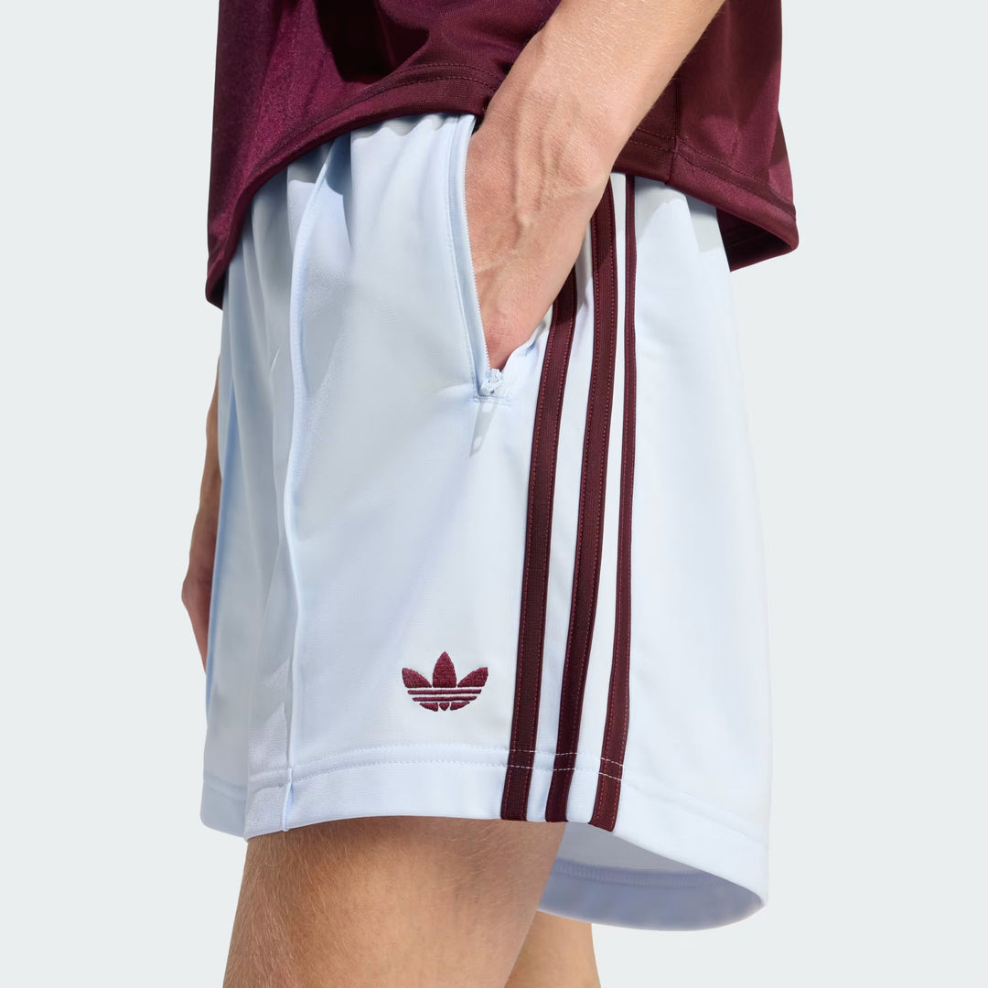 PANTALONCINI DONNA ADIDAS ORIGINALS ADICOLOR FIREBIRD AZZURRI