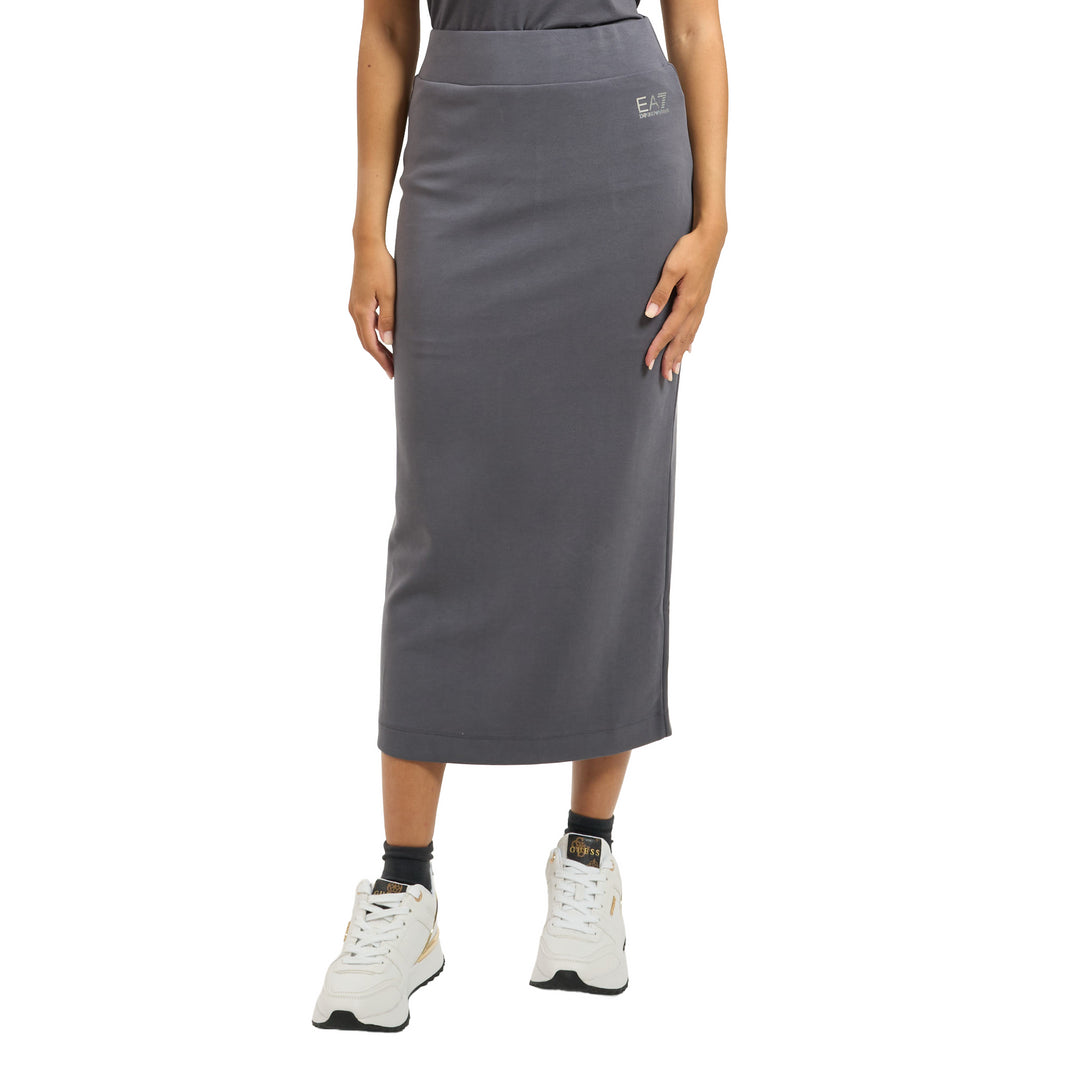 7W000792 AF12643 - Gonne - Donna - EMPORIO ARMANI - Con Spacco - Elegante - Fluidità & Stile - Design Alta Moda - Dinamica & Seducente - Abbigliamento - Autunno Inverno