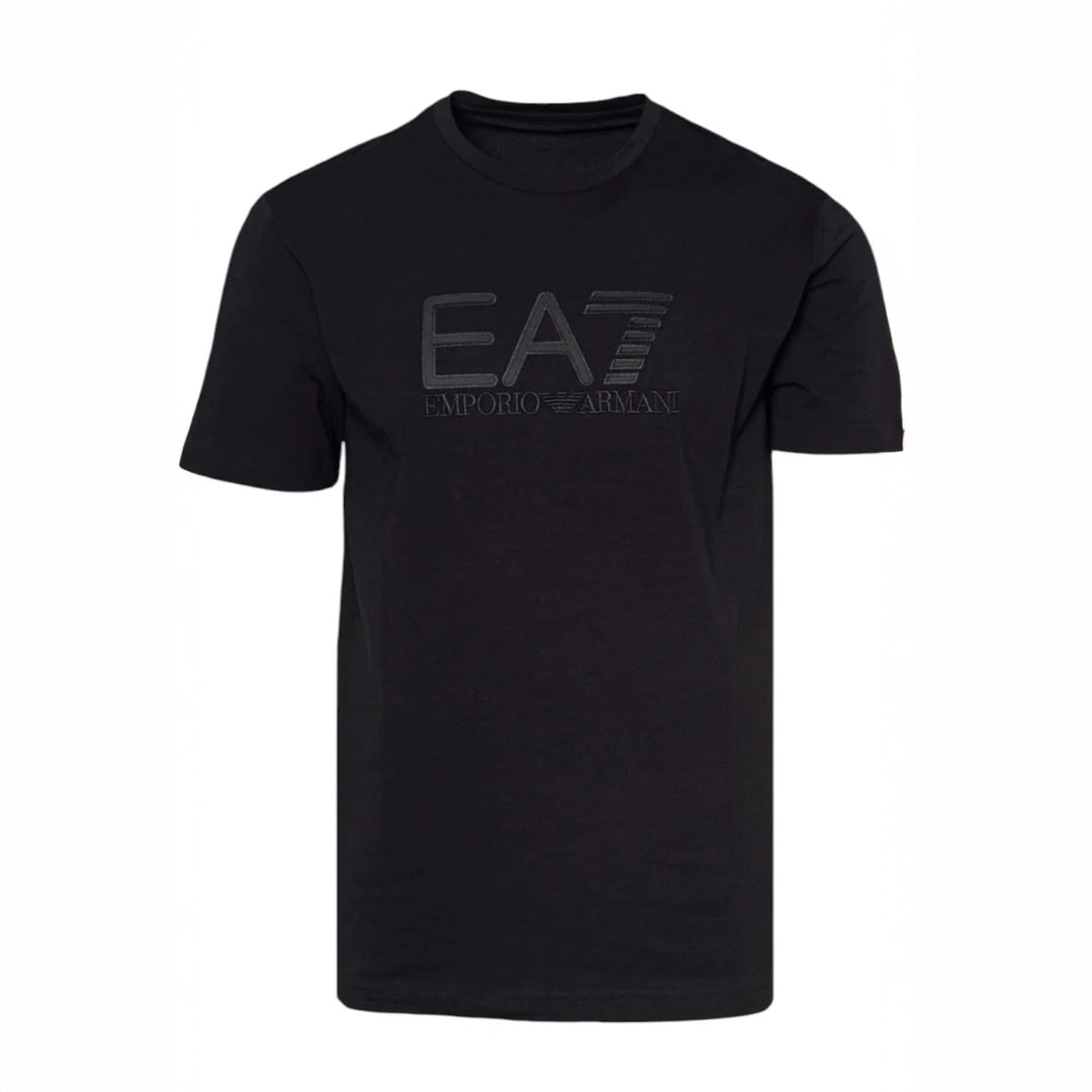 T-SHIRT UOMO EA7 EMPORIO ARMANI GIROCOLLO LOGO FRONTALE