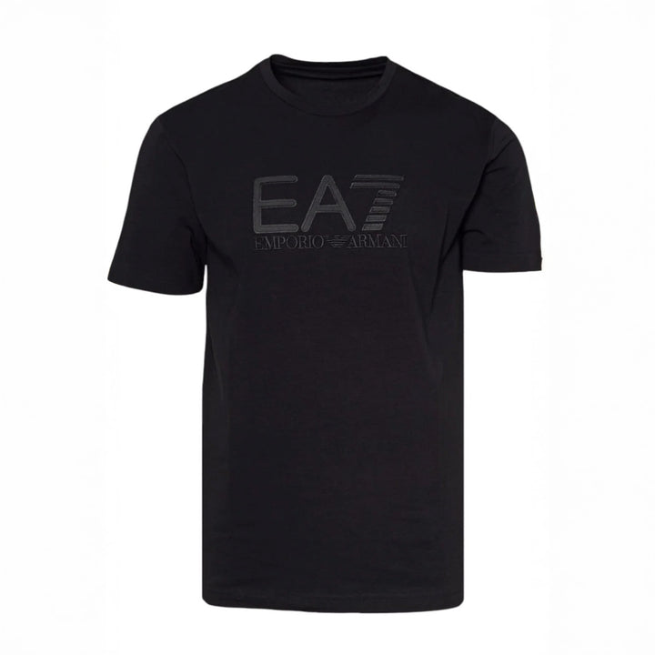 T-SHIRT UOMO EA7 EMPORIO ARMANI GIROCOLLO LOGO FRONTALE