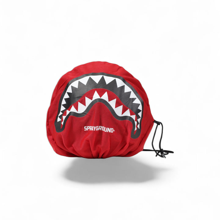 OP01GREY - Helmets - Unisex - Sprayground - JET SHARKS IN PARIS HELMET - Grey & Black - Approved - Lightweight - Biker Look - Accessory