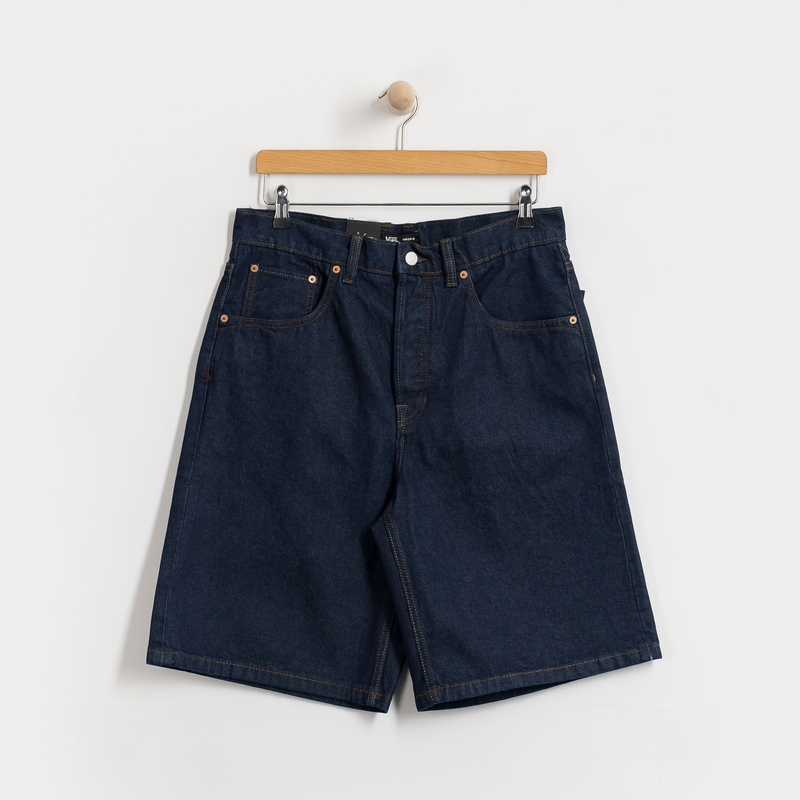 BERMUDA DENIM UOMO VANS SKATE WIDE LEG JEANS SHORTS